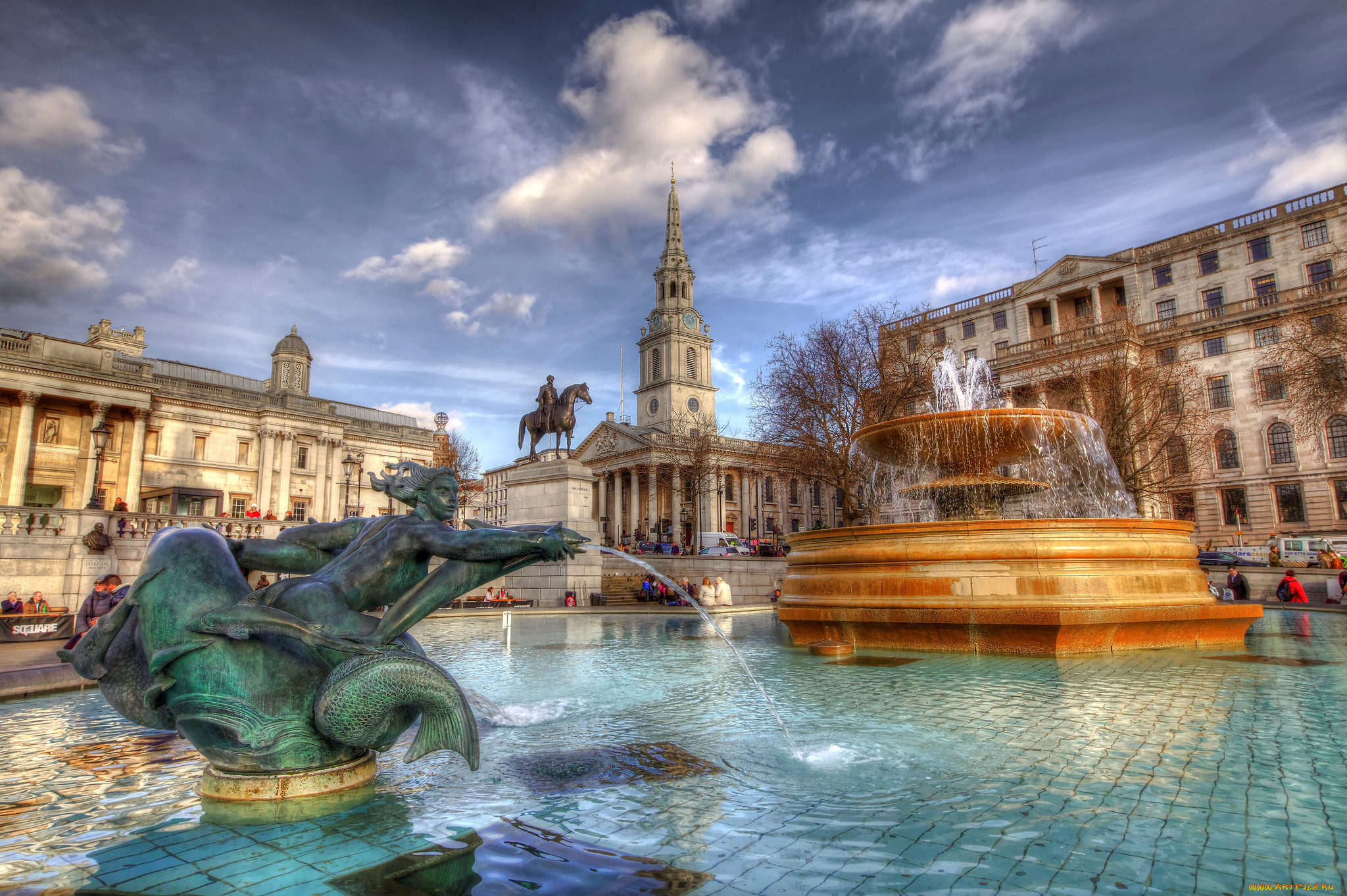 london - trafalgar square, , - , , , 